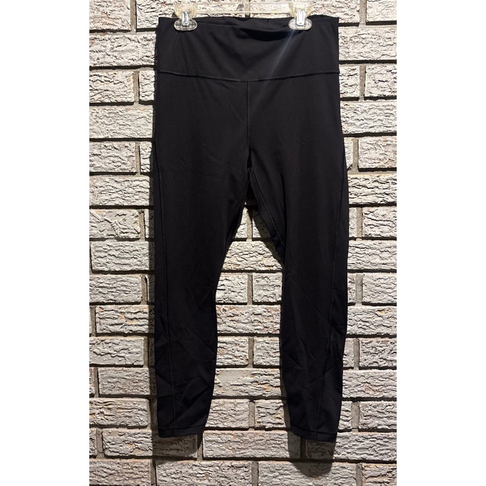 Athleta Ultimate Stash Pocket 7/8 Tight Womens Small Black High Rise Leggings